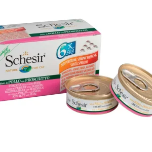 Schesir Hühnerfilet/Schinken in Jelly 6x50 g Multipack Kracherpreis